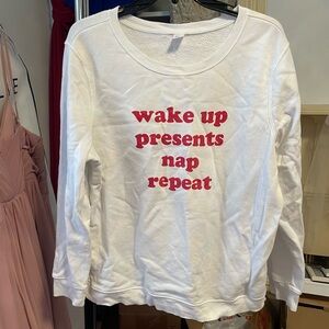 White Christmas Sweatshirt